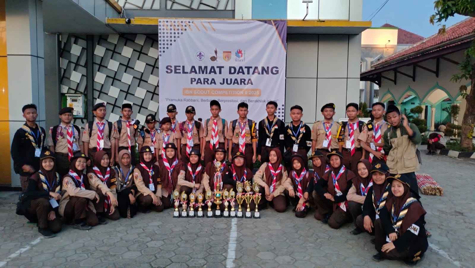 Darul Mujahadah Borong Piala di IBN Scout Competition II