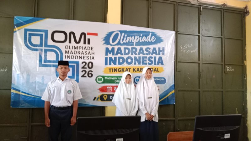 Santri Madrasah Tsanawiyah Pondok Pesantren Darul Mujahadah Ikuti Olimpiade Madrasah Indonesia 2026 